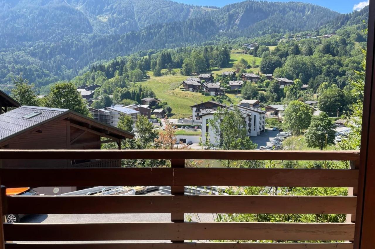 Vue Des "Chavants" Studio 20 M With Balcony Les Houches Exterior foto