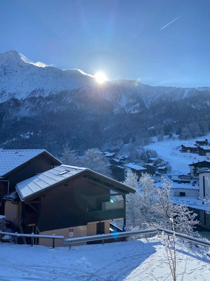 Vue Des "Chavants" Studio 20 M With Balcony Les Houches Exterior foto